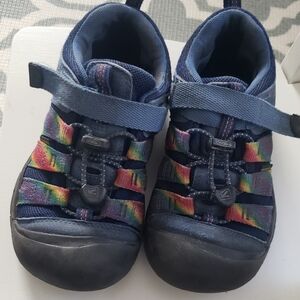 Keen Kids Water Shoes - Navy and Rainbow